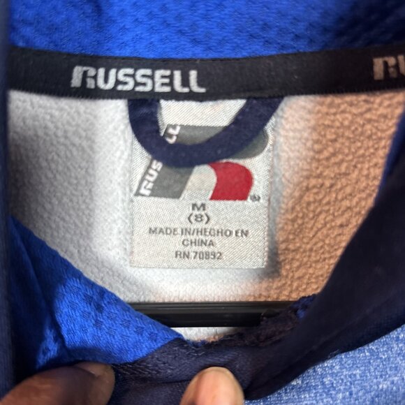 Russell Hoodie Sweatshirt BlueSize Medium 8Boys - Picture 10 of 14